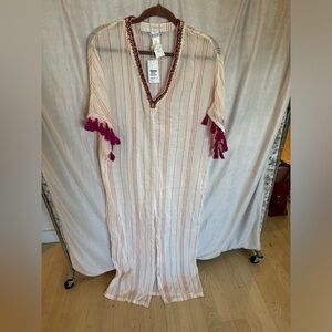 Trina Turk Women's Caftan Swimsuit Cover Up Swimwear NWT